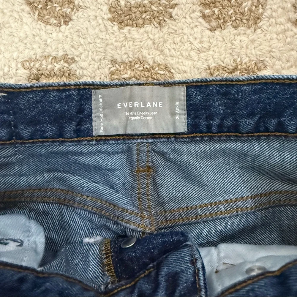 Everlane 90s Cheeky Jean in Deep Atlantic Size 26